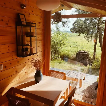 108 - Tiny House Mit Blick Ins Gruene Dom wakacyjny